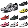 2023 Scarpe da ciclismo multicolori resistenti all'usura da uomo Nero Rosso Bianco Grigio Verde Giallo Rosa scarpe da ginnastica da uomo sportive da esterno