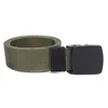 Cinture Cintura maschile Designer di alta qualità Marca Fibbia automatica Tela Cinturino casual Plastica all'aperto Commercio all'ingrosso