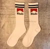 Rhude Herrensocken, Designer, einfacher Buchstabe, hochwertige Baumwolle, europäisch, amerikanisch, Street-Trend-Socken, Herren- und Damensocken, Rhude Paar-In-Tube-Socken