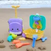 Sand Play Water Fun Kids Beach Toys Baby Sandbox Kit Summer Accessories Game Tools Bath Toy For 230615