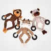 Jouets grinçants en peluche pour animaux de compagnie pour petits chiens moyens résistant aux morsures chiot chien jouet à mâcher bouledogue français carlin mascotas accessoires