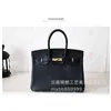 Platinum Leather Bags Genuine 2024 Tote Women's Handbag with Cowhide Top Layer Cross-body Commuter Bag Bag Carrying Bag