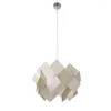 Chandeliers Resin Nordic Creative Stacking Chandelier Lighting Art Dining Room Hanging Living Lamp D65 95cm LED Suspension Pendant