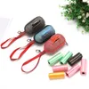 Durable Dog Poop Bag Dispenser Convenient Outdoor Pet Walking Rolling Garbage Bag highest quality