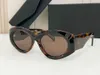 Modedesigner 20ZS Sonnenbrille für Damen, einzigartiges geometrisches Liniendesign, Acetat, ovale Form, Brille für den Außenbereich, trendiger, vielseitiger Stil, UV