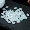 Lösa ädelstenar 6 9/8 12mm Grad A Myanmar Jadeite High Burma Jades Rispärlor för smycken som gör DIY -halsbandsarmbandtillbehör