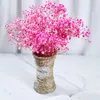 Flores decorativas secas Gypsophile Suprimentos para casamento Bohemian Chic Decoração Gypsophila Acessórios para decoração de casa Baby Breath Buquês de noiva