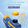 Gun Toys Summer Water Gun Toys Kids Full Automatic Water Absorbable Long Range Shooting Games Party Toy Gun Gifts For Children Boys Girls 230614