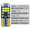 새로운 10pcs New T10 W5W Super Bright LED 주차장 라이트 WY5W 자동 웨지 측면 전구 CANBUS 오류 내부 판독 돔 램프 24 12V