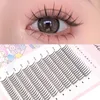 Makeup Tools 2006048PCS AM Form Premade Eyelashes Individuella fransar Kluster Spikes Wispy Fluffy Eyelash Extension False 230614