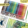 Pennor 4872120210Colors akvarell Ritningsuppsättning Färgpennor Konstnär Målning Sketching Wood Color Pencil School Art Supplies 05866 230614