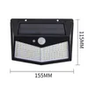 300 LED Solar Motion Motor Ściana Ściana Wodoodporna Lampa bezpieczeństwa na zewnątrz Lampa Słoneczna LED LED Solar Light do Outdoor Garden Street Patio