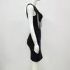 Casual Dresses 2023 Summer Women Sexy Sleeveless Diamonds Tassel Black Mini Bodycon Bandage Dress Elegant Evening Club Party