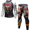 Męskie koszulki Brand Gym koszulka sportowa koszulka Mężczyzn Mężczyzn Koszulka z długim rękawem Męskie trening Trening Tees Fitness Top Sport T-shirt Rashgard 230615