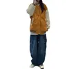 Kvinnors jeans btfg hösten y2k street bär lösa hög midja mode retro verktyg raka breda ben smala 230614