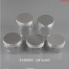 Pot en plastique 150G 200G 250G avec couvercle en aluminium, pot de crème cosmétique bon pot d'étanchéité, récipient d'emballage, 20pcs / Lothigh quantty Qgjfs