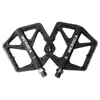 Pédales de vélo VTT Pédales en nylon Pédales de vélo plates VTT Route 3 Roulements scellés Pédales de vélo Pédales de montagne Accessoires 230614