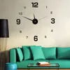 Zegary ścienne nowoczesne design duży zegar ścienny 3D DIY kwarcowe zegarki modowe zegarki akrylowe naklejki na salon wystrój domu horloge 230616