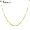 Kettingen 35-80 cm Messing Goud Kleur Gesneden Tegel Ketting Ketting Voor Hangers Sieraden Heren Vrouwen Sieraden Groothandel Ketting Collier Kolye