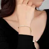Damila Vente Chaude Cz Diamant Tennis Bracelet 18k Plaqué Or Zircon Tennis Bracelets 925 Argent pour Femme