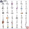 Per pandora charms autentici perline in argento 925 Ciondola Rossetto libellula Guanti Campane Perline