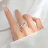 Wedding Rings Hiphop Vintage Leaf For Women Engagement Girls Party Finger Ring Jewelry Bijoux Accessories