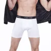 Underpants Sexy Mens Boxer Briefs High Quality Resilience Sports Panties Man Boxershorts Long Underpants Comfort Cotton Underwear For Male 230615