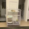 Kattendragers Huishoudelijke Binnenkooien Villa Met Toilet Super Grote Vrije Ruimte Kooi Huis Smeedijzeren Vet Hond Dierbenodigdheden