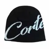 Bonnet / Casquettes de tête de mort Hiver Ins Burst Modèles pour hommes et femmes Bonnet à tricoter Protection des oreilles chaudes Bonnet froid Casual Outdoor Fashion Trend y2K Cold Cap 230614