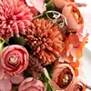 Fleurs séchées en mousse, boule de fleurs artificielles, jardin d'automne, Bouquet de maintien de la mariée, fournitures de fête, Arrangement de la maison