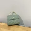 Ddesigner sac à main Channell sac émail poignée banlieue petit carré français avancé léger luxe épaule diamant damier