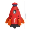 Sand Play Water Fun Space Rocket Water Pressure Lift Sprinkler Creative Rotating Lawn Water Spray Toys Summer Fun Entertainment Kids Children Gifts 230614