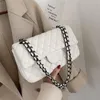 Lüks Tasarımcı Çanta Kadın Çanta Zincir Omuz Çantaları Siyah Orijinal Deri Crossbody Cüzdan Kırmızı Tan Kart Tutucu Çoklu Pochette Küçük Çapraz Vücut Zarf Bag Lady Purse