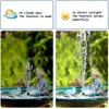 Tuin Decoraties Waterdicht Split Solar Fontein Zwembad Drijvende Waterpomp Aquarium Vis Waterpompen Vogelbad Vijvers Voor Outdoor Tuin Yard Decor 230614