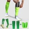 Elbow Knee Pads 1 Kits Hight Elasticity Shin Guard Sleeves For Adults Kids Soccer Grip Sock Professional Legging Cover Sports Protective Gear 230614