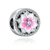 För Pandora Charms Authentic 925 Silver Pärlor Dangle Flower Flower Fairy Fjärilspärlan