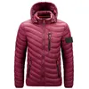 Stone Jacket Island Hiver Outdoor Casual Sports Designer Doudoune Coupe-Vent Hommes et Femmes Parker Manteau Veste Col Capuche Chaud Classique Manteau