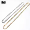 Hip Hop Link Chain Girlfriend Gifts Silver Gold Choker 4mm Necklace China Hip Hop Jewelry