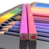 Pencils Brutfuner 72120Colors Oily Color Pencils Square Trendy Pastel Colored Pencil For Drawing Sketch Artist Students Tin Box 230614