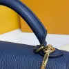 Nieuwe Beste Kwaliteit dames designer handtas Luxe bakken portemonnee bericht Zwart roze kaki Lederen handtassen cluth merk klassieke tas voor vrouw tote beroemde tassen