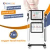 2 anni di garanzia Microdermoabrasione idrodermoabrasione macchina per la pulizia della pelle Certificato CE Video manuale