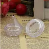 5G Clear Diamond Shape Cream Jar Wysoka jakość przenośna podróże do makijażu pojemnik na butelkę hurtowy LX6466SHIPPING APBIR