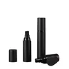 Airless Cosmetic Bottles -15ml/30ml/50ml 로션 용 블랙 펌프 용기, 크림 스프레이 디스펜스 : 진공 밀봉 설계 Lightweigh CTMD