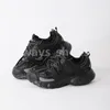 2023 Neue Track 3.0 Männer Frauen Freizeitschuhe Triple S Sneakers Weiß Schwarz Leder Trainer Nylon Gedruckt Plattform Sneaker 36-45 A14