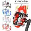 Pedały rowerowe na zachód rower ultralight Pedały rowerowe zamknięte łożysko aluminium cyklowanie stopu bez poślizgu MTB Pedals Pedals BMX Road Bike Akcesoria 230614