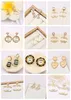 Luxury Designers Earring Stud Letter Women Retro Heart Pendant Orecchino Lettera Wedding Party Jewerlry Alta qualità 20style