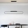 Hanglampen ZwartGoudWit Moderne LED-verlichting voor woonkamer Eetkamer Keuken Studeerkamer Hangende hanglamp Luminaria