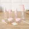 Perfume Bottle 79 Pcsset Portable Travel Refillable Spray Lotion Cream Storage Empty Set Cosmetic 230614