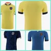 Ecuador WK Voetbal Jersey 22/23/24 Thuis Geel Hincapie J. Cifuentes Plata Shirt Uit Estrada Caicedo Blauw Nationaal Team