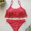 Damenbadebekleidung 2023 Sexy Bikinis Frauen Sommer Strand Badeanzug Bandage Cut Löcher Brasilianischer Bikini Set Weiche Badeanzüge mit niedriger Taille